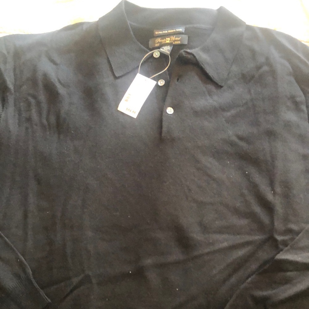 Black NWT merino wool sweater